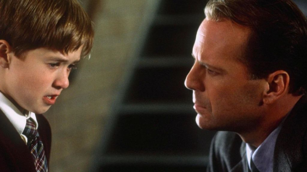 Bruce Willis and Haley Joel Osment co-star in movie 'The Sixth Sense'