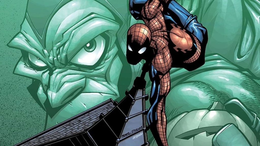 green goblin and spiderman