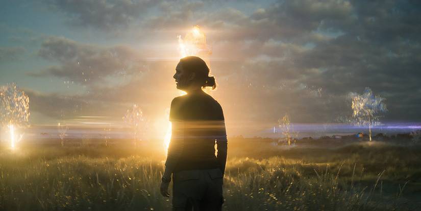 Natalie Portman in the glitter of Annihilation