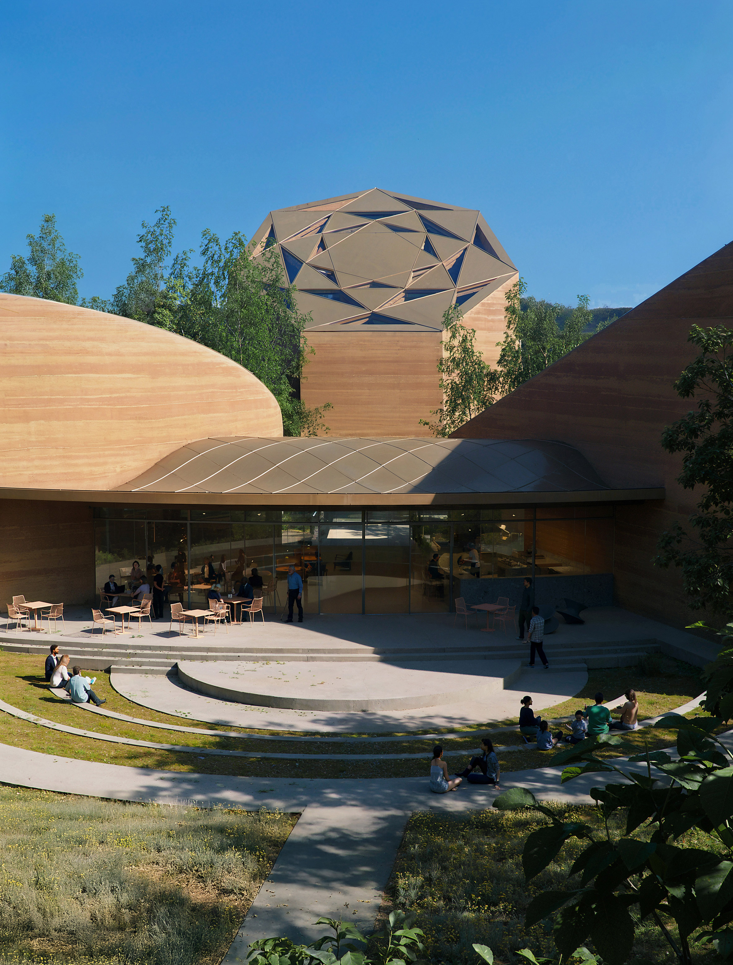 Safdie Architects designed the Cherokee Heritage Center in Oklahoma.