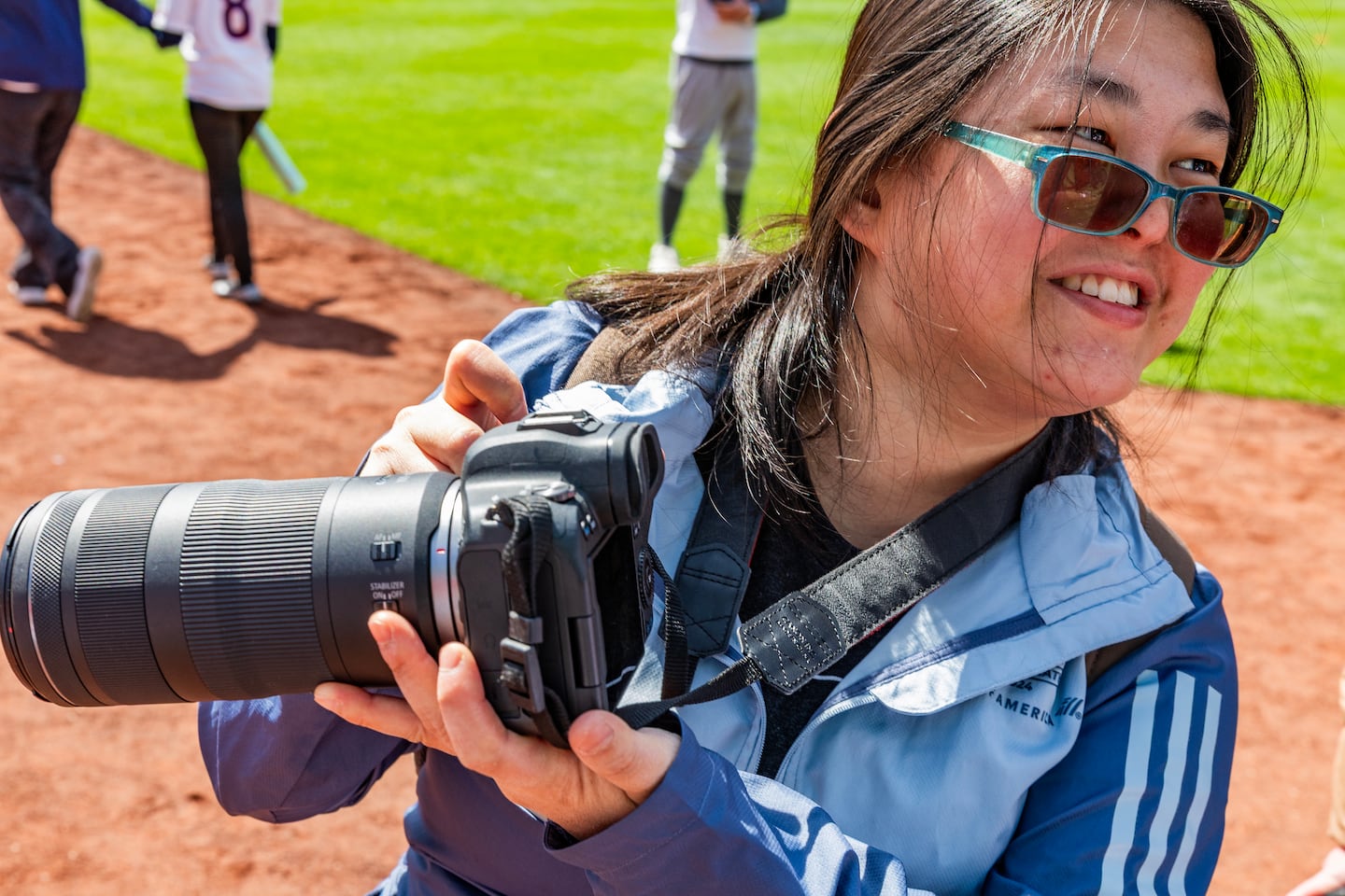 "I realized that photojournalism could be my path. That's because I've always loved taking pictures of action, crazy pranks, and fascinating situations." Caruso says.