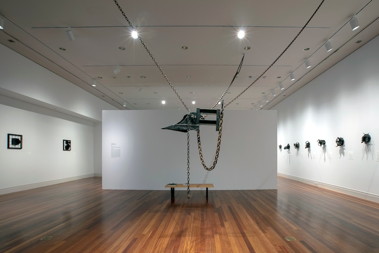 Melvin Edwards 2020 Exhibition "Melvin Edwards: Crossroads" At the Ogden Museum of Southern Art, New Orleans, Louisiana.