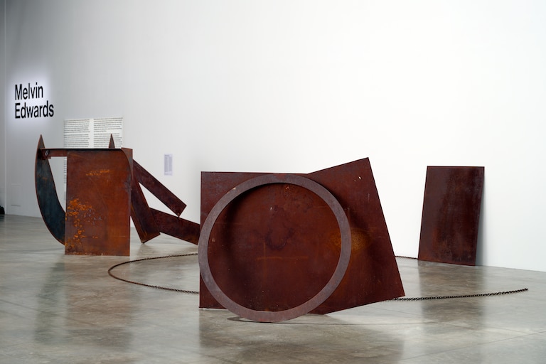 Melvin Edwards 2025 Exhibition "melvin edwards"Palais de Tokyo, Paris, France.