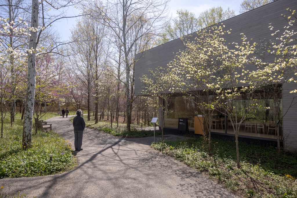 Thursday, April 9, 2026 - Glenstone Museum's cafe will provide food and drinks to visitors.