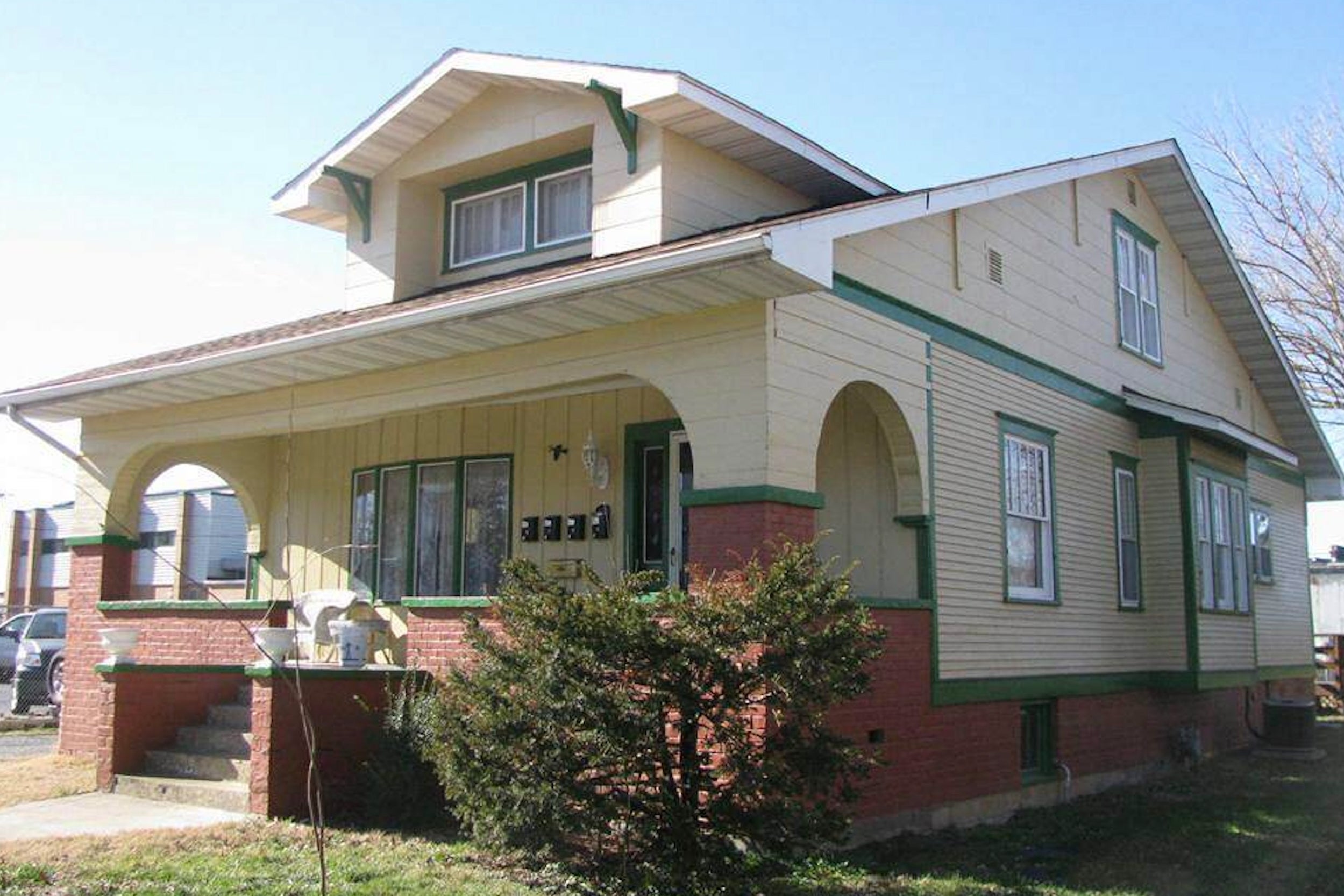 Benton's home is listed for $105,000