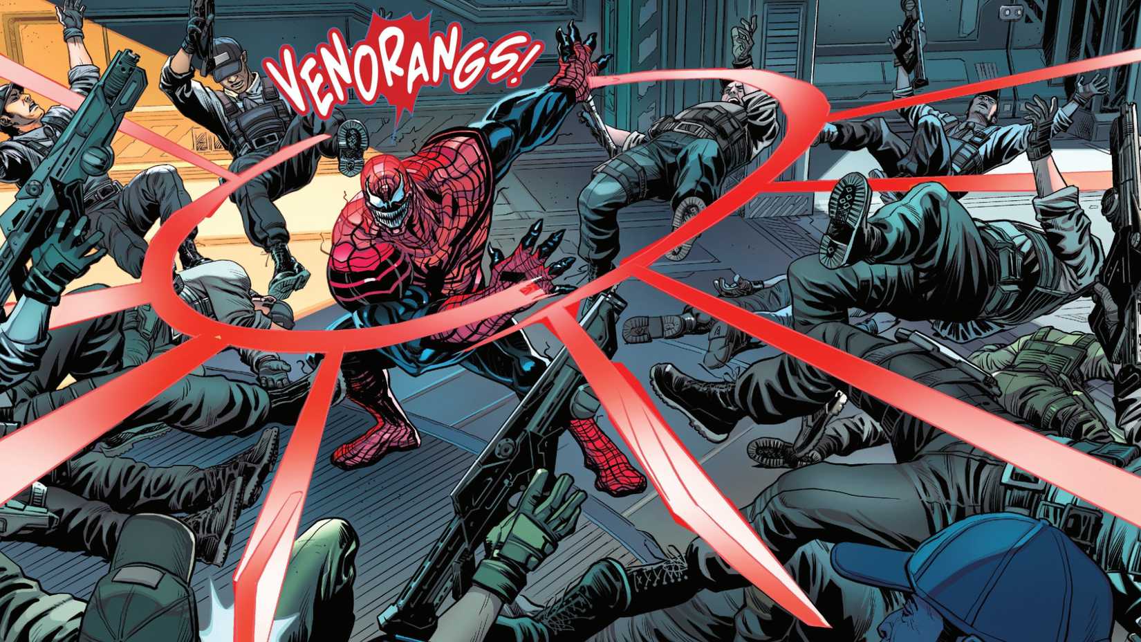 Boomerang as the comeback symbiote in Web of Venom #1