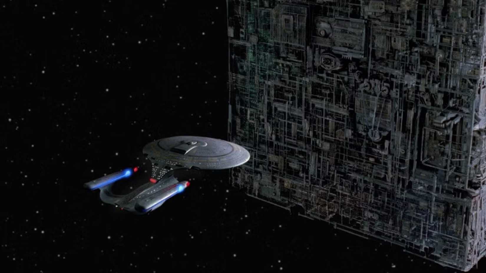 Borg Cube Star Trek The Next Generation