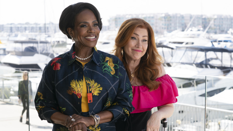 Barbara and Melissa at Abbott Elementary School