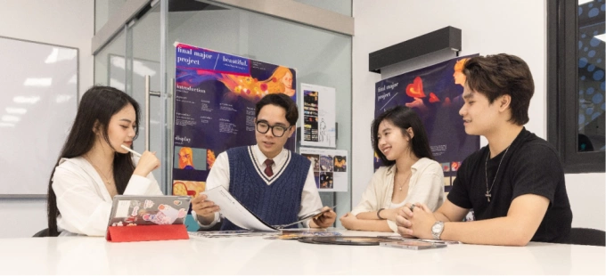 Students will also participate in the discussion. Photo courtesy: BUV